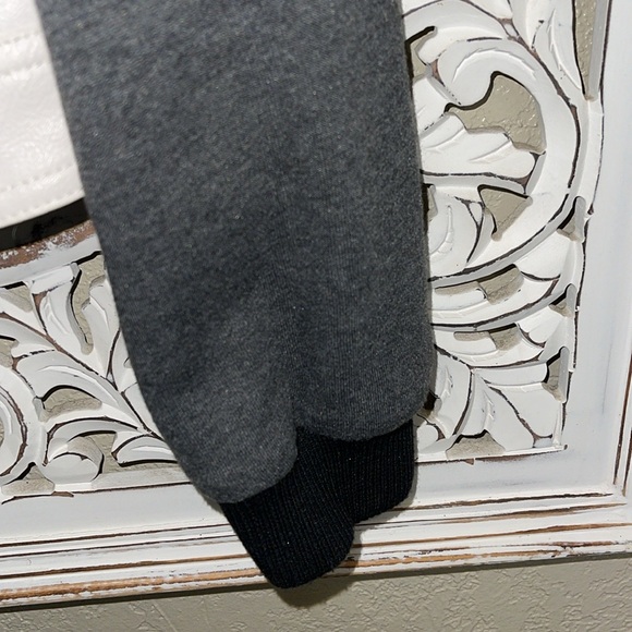 black rivet Moto jacket faux leather L - Picture 8 of 8